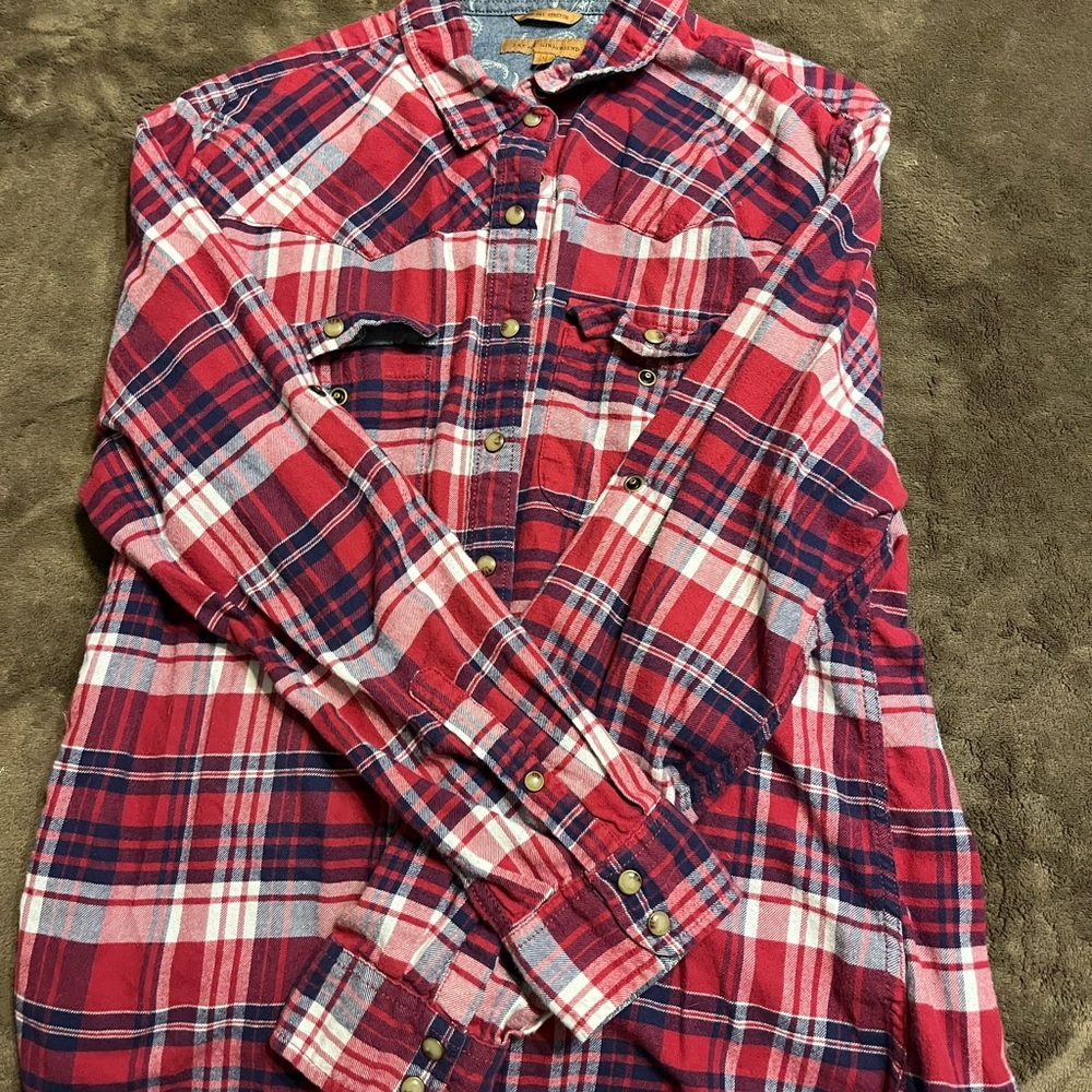 Flannel shirt by Jachs girlfriend size Large